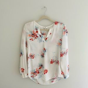 ✨Joie white floral Blouse✨